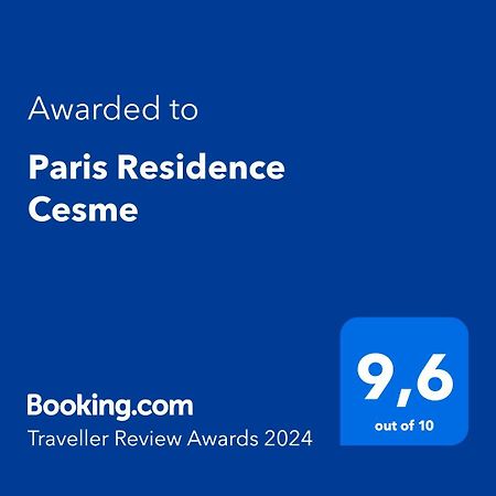 Paris Residence เซสเม ภายนอก รูปภาพ